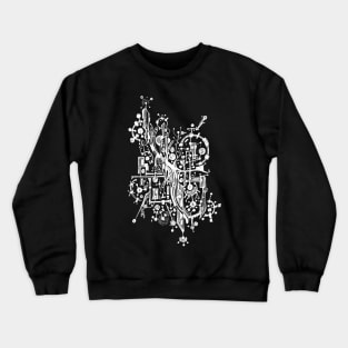 Abstract doodle art Crewneck Sweatshirt